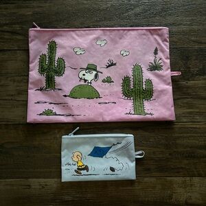 BAGGU peanuts go pouches large and small